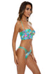 Luli Fama Hidden Gems Strappy Ruched Back Bottom